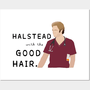 Halstead with the Good Hair Posters and Art